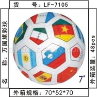 7' national flag color ball