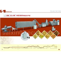 Core filled snack food processing line