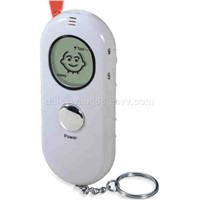 LCD display breath alcohol tester