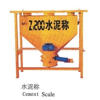 Cement Scale-Construction Machine -Brick Block Machine