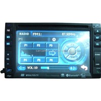 Double DIN In-dash Car DVD Player