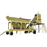Mobile Concrete Mixing Station