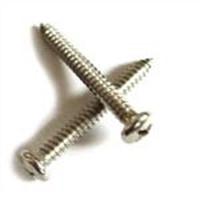 Pan head tapping screws with cross drive