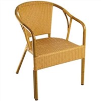 bamboo finished chair