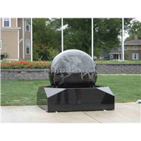 stone sphere fountain