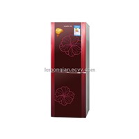 199l Glass Door Refrigerators(blue/red Rose)