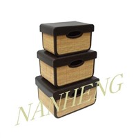 Bamboo Rectangle Storage Box