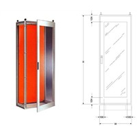 Cabinet With Plexiglass Door