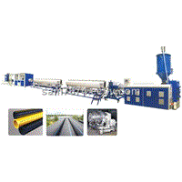 HDPE large diameter water supply pipe extrusion line
