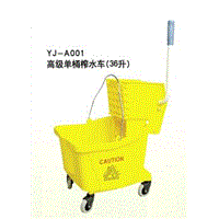 Single MOP Wringer Trolleys