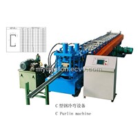 c/z purling roll forming machine line