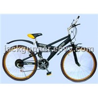 double suspension bicycle