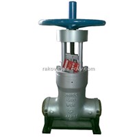 pressure sealed gate valve