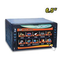 6.5&amp;quot; car In dash DVD player with TV,GPS,Ipod,USB,SD