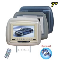 7&amp;quot; car Headrest DVD player with TV/Game jack/USB/SD/FM/IR
