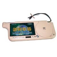 7"sunvisor DVD player with USB SD card and TV function