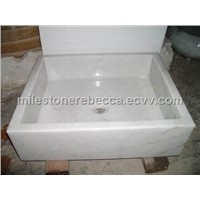 Carrara White Sink