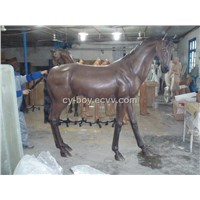 Fibre Glass Large Horse(Non-detachable)