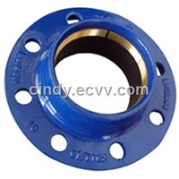 Ductile iron pipe fittings for PVC pipe