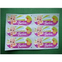 Rotary Printing Color Sticker