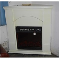 Wooden Fireplace Mantel