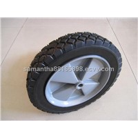 semi-pneumatic rubber wheel 10x1.75