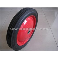 semi-pneumatic rubber wheel 12x1.75
