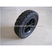 semi-pneumatic rubber wheel 6x1.5