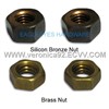 Brass and Silicon bronze nuts