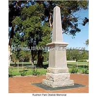 Cheap cemetery granite obelisk, stele