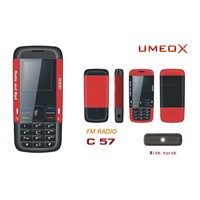 Mobile phone with FM,1.5 inch color screen and false mp3 mp4