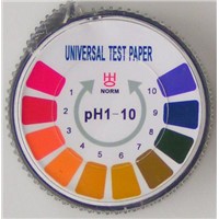 PH indicator paper in roll packing