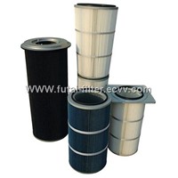 Polyester Air Filter Cartridge with PTFE Media