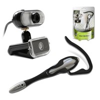 Webcam+Headphone VoIP Combo
