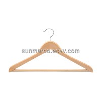 Wooden Suit Hanger With Bar