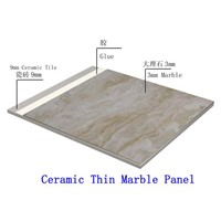 composite panel(Ceramic backed marble tile)