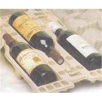 Molded Pulp Packaging for Glass,Ceramic,Wine Shipper, Drug Bottle
