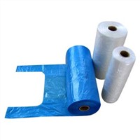plastic bags,t-shirt bags on roll