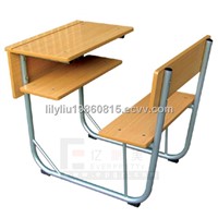 single student desk and chair