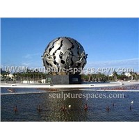 stainless steel sculpture