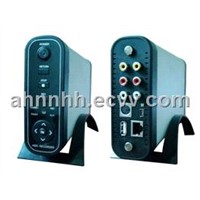 3.5inch hdd media player with TV recorder/LAN