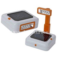 4 led multi-function solar portable lamp