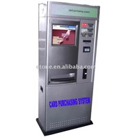 Card vending machine