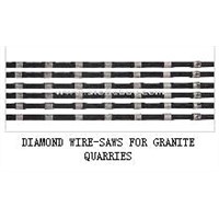 DIAMOND WIRE-SAWS FOR GRANITE QUARRIES