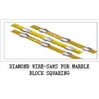 DIAMOND WIRE-SAWS FOR MARBLE BLOCK SQUARING