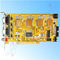 H.264 High Quality Image Support 23 Languages DVR Board (Sky-6804i)