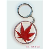 Handmade Key Chain with Dried Flower(YSK-L-001)