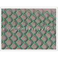 Pvc coated chain link fence