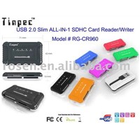 Tinpec   SDHC Building-In-Cable Card Reader / Writer  53-In-1