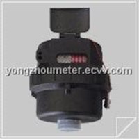 Volumetric piston plastic water meter
